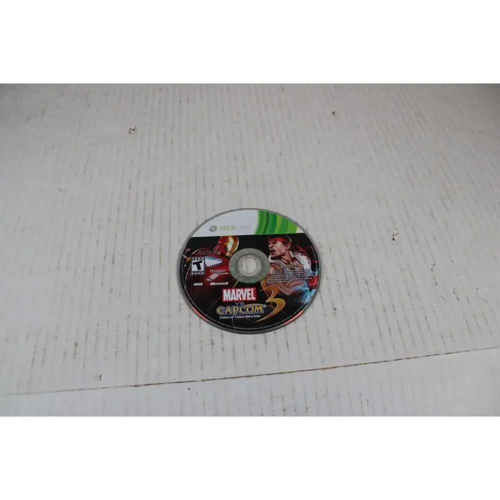 Marvel vs. Capcom 3: Fate of Two Worlds (Microsoft Xbox 360, 2011) disc only
